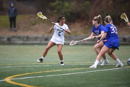 Amber Germer looks to pass in game 