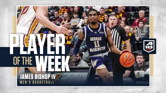 James Bishop Atlantic 10 Player of the Week