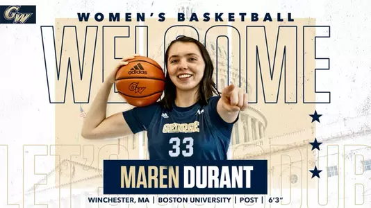 GW Welcomes Maren Durant to 2023-24 roster