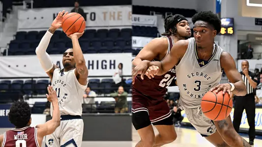 James Bishop IV and Darren Buchanan were named A-10 weekly award winners