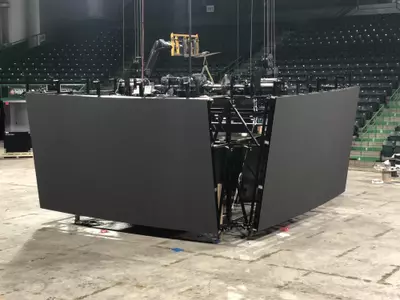Henderson Center scoreboard
