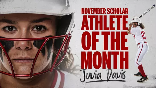 Juvia Davis Scholar-Athlete of the Month