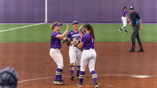 Kirsten Fleet, Abbie Campbell and Jasmine Hall