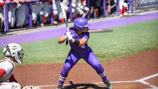 Kira Ortega hitting