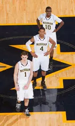 Tim Hardaway Jr. (top), Darius Morris (middle) and Stu Douglass (bottom)