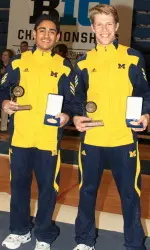 Syque Caesar (L) and Ian Makowske