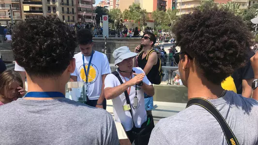 Men's Basketball in Spain: Day 5, Photo 3