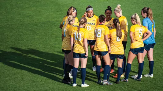 Women's Soccer Team Huddle Generic