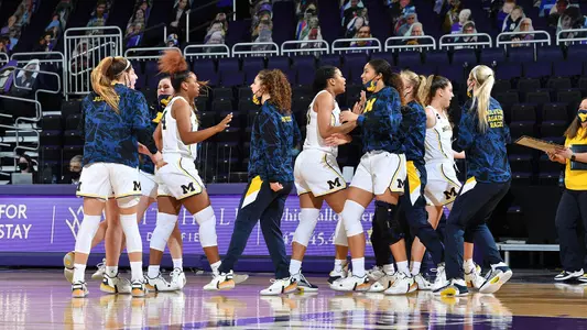 Women's Basketball Team Celebration Generic (Northwestern Athletics)