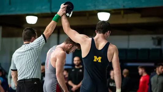 Wrestling Hand Raised Generic (Sam Janicki)
