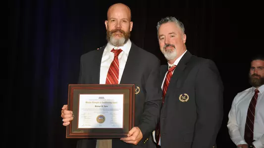 Mike Favre (left), Jason Cole