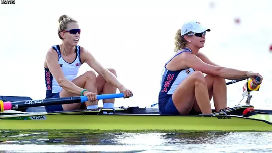 Felice Mueller (left) and Grace Luczak