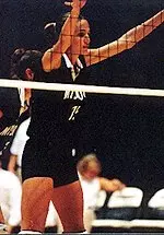 Sophomore Christi Myers paced the Tigers with nine kills