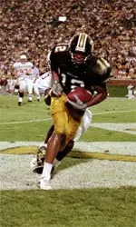 Justin Gage was voted first team All-Big 12 by the Big 12 coaches.