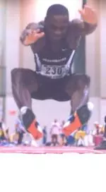 Senior long jumper Ochuko Ekpere has been a fixture in Tiger track for the last four years.