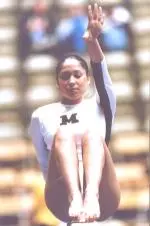 Leah Gremaud looks to defend her 2001 Cat Classic beam title this weekend.