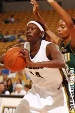Christelle N'Garsanet earns her eighth double-double of the season. (File photo)