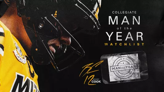 University of Missouri graduate student quarterback Brady Cook has been named to the watch list for the eighth annual Jason Witten Collegiate Man of the Year Award, the organization announced Thursday.