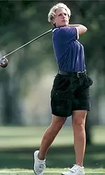 Senior Colleen Kiely and teammates received a NCAA East Regional Bid for the first time in the eight years women's golf has been a varsity sport