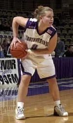 Samantha McComb scored 11 points and grabbed eight rebounds vs. Iowa