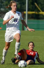 Tabitha Lowey had two goals Sunday vs. Minnesota.