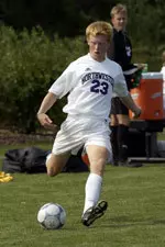 Kevin Earnest scored two goals against No. 9 Penn State Friday.