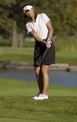 Ina Kim is in the hunt for the Mercedes-Benz individual championship.