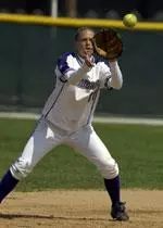 Carri Leto went 2-for-4 Tuesday with a triple, moving her into second place all-time in three-baggers at NU.