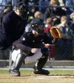 Senior Dan Pohlman had two RBI, including a solo home run in NU's 9-3 loss.