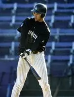 Mark Ori plated NU's lone run in NU's game two 9-1 loss.