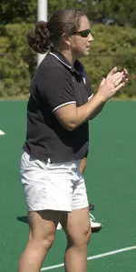 Head coach Kelly McCollum is the first NU mentor in the program's history to win her first two games.