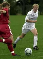 Julie Lipinski got NU started Saturday at Southern Utah.