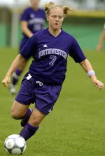 Junior Katie Wright scored the games first goal in the 19th minute.