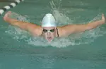 Senior Christy Olin completed her Northwestern career Saturday as an All-American.