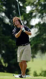 Dillon Dougherty fired an even-par 72 in the first round Friday.