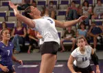 Junior transfer Cassie McLaughlin hit .409 with 12 kills to help lead NU over No. 20 Georgia Tech Friday afternoon.