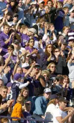 Check out the 'Cats on the road with fellow NU alum