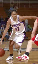 Freshman Kristin Cartwright (pictured) scored a career-high 13 points against the Illini on Sunday afternoon.