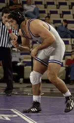 Matt Delguyd won his 100th-career match versus Ohio State Friday.