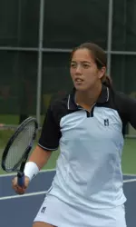 Eighth-ranked senior Cristelle Grier clinched the match for Northwestern with a win at No. 1 singles Saturday versus Minnesota.