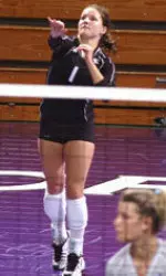 Freshman Kate Nobilio earned a berth on the Clarion Classic All-Tournament team.