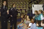Scout Day following a women's basketball game!