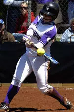 Tammy Williams' fourth home run of the season gave Northwestern a 2-1 win against San Diego State Friday night.