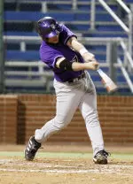Senior Geoff Dietz hit a three-run home run in the ninth inning.