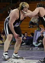 Senior Dustin Fox is ranked No. 1 in the nation at heavyweight.