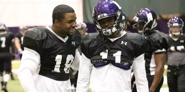 Anthony Walker Matthew Harris practice