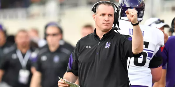 Pat Fitzgerald fist pump