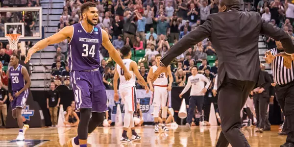 Sanjay Lumpkin Armon Gates high five NCAA second round Gonzaga