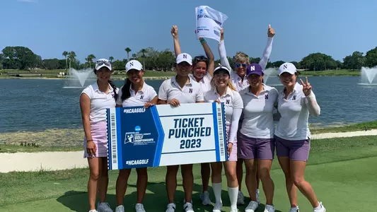 2023 NCAA Palm Beach Regional team photo advance ticket punched