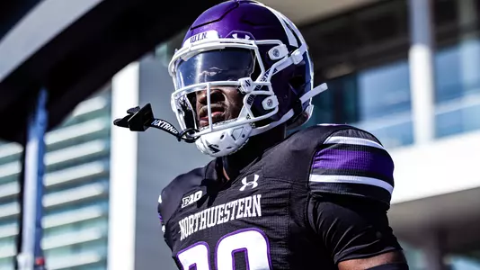 October 5, 2024, Evanston, IL: A game between Northwestern Football and Indiana at Northwestern Medicine Field at Martin Stadium in Evanston, IL on Saturday, October 5, 2024. (Photo by Mary Grace Grabill/Northwestern Athletics)